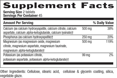 Country Life Calcium-Magnesium-Potassium - 90 Tablets...