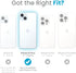 Speck Clear iPhone 15 Plus Case - Slim, Drop Protection - for iPhone 15 Plus & iPhone 14 Plus - Scratch Resistant, Anti-Yellowing, 6.7 Inch Phone ...