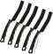 5 PCS Hard Bristle Crevice Cleaning Brush,Thin Crevice Cleaning Brushes for Household Use, Multifunctional Cleaning Tools for Narrow Corner Tight ...