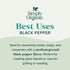 Simply Organic Black Pepper, 4 Oz...