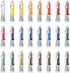AUREUO Artist Grade Watercolor Paint Set 24 Colors x 0.27 fl oz / 8ml - Non-Toxic Watercolor Tubes for Professional Artists...