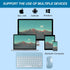 Bluetooth Keyboard and Mouse Combo?Rechargeable keyboard mouse combo?Ultra-Slim Portable Compact Wireless Mouse Keyboard Set for iPad/iPad Pro/iPa...