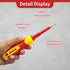 Insulated Screwdriver, HOUSERAN 5 Pcs Screwdriver Set, Electrician Tools Kit with Case, 1000V, Screw Driver with Interchangeable Blades, Electrica...