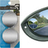 2PCS Blind Spot Mirror, 2" Round HD Glass Frameless Convex Rear View Mirrors,Exterior Accessories with Wide Angle Adjustable Use for Car SUV and T...