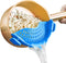 Clip On Strainer Silicone for all Pots and Pans,Pasta Strainer Clip on Food Strainer for Meat Vegetables Fruit Silicone Kitchen Colander...