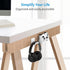 SOKUSIN Headphone Stand Headset Holder - Adhesive Gaming Earphones Hanger, Universal Desk Wall Mount Hook for all Headphone/Controller, Compatible...