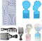 Hair Pick Comb Resin Molds - 3pcs African Afro Comb Molds Epoxy Resin Casting Molds for Silicone DIY Crafts...