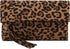 CHARMING TAILOR Leopard Clutch Bag for Women Tassel Foldover Clutch Faux Suede Dressy Purse for Day to Evening...