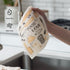 RECYCO Swedish Dishcloths for Kitchen | 6 Packs Kitchen Love Washable Dish Rags | Cellulose Reusable Cleaning Paper Towels | Absorbent Counter Dis...