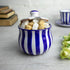 City to Cottage Ceramic Sugar Bowl with Lid, 10oz Sugar Contanier for Coffee Bar, Sugar Dispenser Bowl, Salt - Condiment Pot for Kitchen Counter, ...