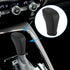 Unifizz Car Interior Faux Leather Gear Shifter Knob Cover Transmission Boot Lever Black for Honda Accord 2018-2022 Black Stitches...