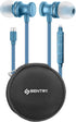 Sentry OSE450 Blue Headphones in-Ear Earbuds with Wired USB-C Connection, Inline Volume Controller & Microphone, Noise Isolation...