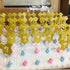 ALISSAR 30-pack Glitter Gender Reveal Cupcake Toppers, Gender Reveal Baby Shower Boy or Girl Party Decoration Supplies...