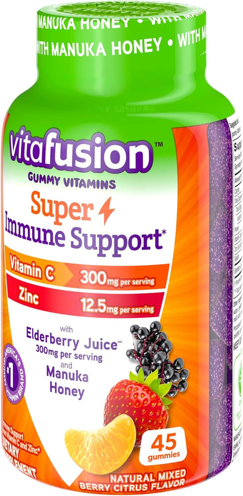 Vitafusion Super Immune Support Gummy Vitamins, 45ct...