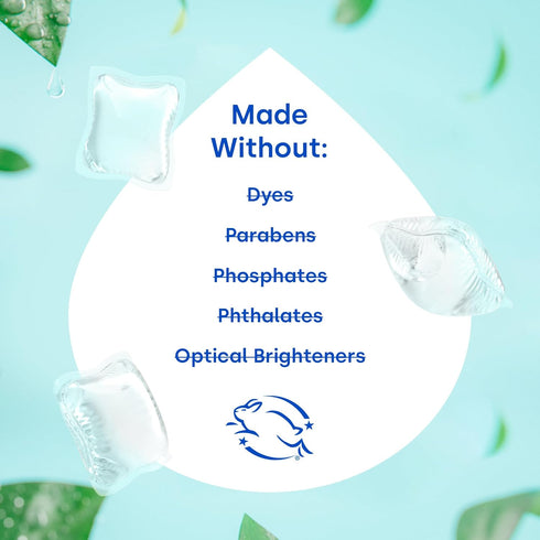 Dropps Activewear Biobased Power Laundry Detergent Pods, Crisp Breeze (64 Tablets) - Laundry Pods Fights Tough Stains & Odors, Sweat & Dirt - HE C...
