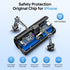 LENUTO Small Portable Charger for iPhone, with Built-in iOS Connector, 6000mAh 20W Fast Charging Mini Power Bank with LCD Display, Compatible with...