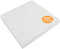 New brothread Tear Away Machine Embroidery Stabilizer Backing 8"x8" - 100 Precut Sheets - Medium Weight 1.8 oz- Fits 4x4 and 6x6 Hoops...