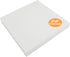 New brothread Tear Away Machine Embroidery Stabilizer Backing 8"x8" - 100 Precut Sheets - Medium Weight 1.8 oz- Fits 4x4 and 6x6 Hoops...