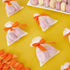 Bright Creations 100 Pack Orange Twist Tie Bows for Treat Bags - 3" Small Satin Ribbons Orange Twist Ties for Craft Decoration, Gift Wrap, Themed ...