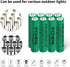 8Pcs AAA Battery 1.2v Rechargeable NI-MH 300mAh for Outside Solar Lawn Light (8xAAA)...
