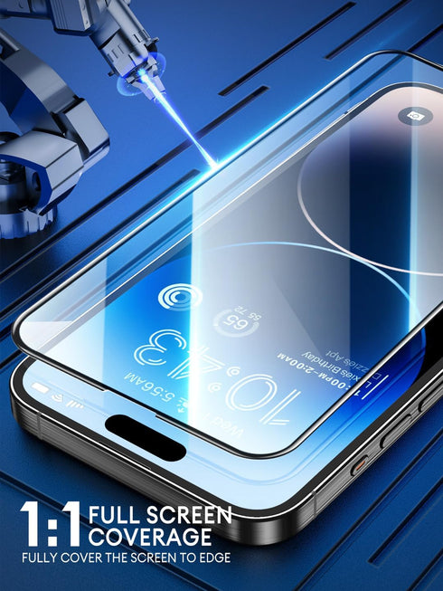 i-Blason 2.5D Screen Protector for iPhone 15 Pro, Bubble Free Anti-Scratch Tempered Glass Screen Protector(2-Pack)......