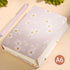Fabric Pocket Notebook for Women, Daisy Printed Cloth Hardcover Journal, A6, 264 Pages, 4x6 Small Lined Notebook & Blank Sketchbook, Similar Embro...
