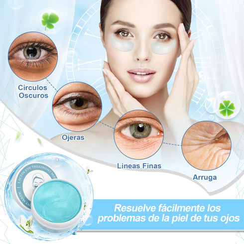 Lictin Under Eye Patches, 60Pcs Under Eye Mask for Puffy Eyes, Dark Circles, Eye Bags, Puffiness, Wrinkles,Anti-aging Under Eye Treatment, Skin Ca...