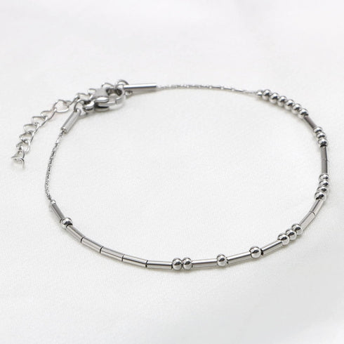 Best Friend Birthday Gifts Morse Code Bracelets For Women Mothers Day Birthday Christmas Gifts For Sister Daughter Grandmother Stainless Steel Jew...