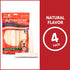 Pet Factory American Beefhide 7" Rolls Dog Chew Treats - Natural Flavor, 4 Count/1 Pack...