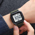 Square Men's Digital Watch Big Numbers Dial Large Face Waterproof LED Watches...