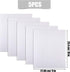 SAVITA 5pcs 25.4 x 22.8cm/10 x 9 inch 3mm Thick Felt Sheets, Stiff Felt Fabric Sheets for Crafts Hard Felt Squares for Sewing Crafting Cushion and...
