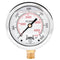 Winters 2-1/2" Dial Size, Liquid Filled Industrial Pressure Gauge, Brass Internals, Stainless Steel Case, Dual Scale 0-6,000 psi/kPa, 1.5% Acc, 1/...