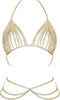 Azazccm Metal Body Chains for Women Set Sexy Boho Layered Bra Chain-Nightclub Party Fashion Body Shoulder Necklace...