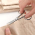 JARVISTAR Small Embroidery Curved Scissors, 4” Forged Stainless Steel Detail Craft Yarn Scissors, Pointed Tip Sharp Metal Precision Little Scissor...