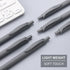 Pens Bulk, 50 Pack No Bleed Black Click Pens, Wholesale Retractable Ballpoint Pens, Pens Medium Point, Smooth Ink Pens, 1.0MM Black Ink...