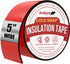 Redford Supply Co. 5 Inch Pipe Insulation Tape - Weather Resistant Water Pipe Wrap Tape - Outdoor Water Pipe Insulation Wrap, Insulation Tape for ...