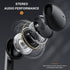 USB C Headphones for iPhone 15/15 Pro/ 15 Pro Max Galaxy S24 Ultra Plus Type C Wired Earbuds with Microphone Noise Isolation Stereo Semi in Ear US...