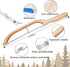 Wooden Bread Bow Knife, Sourdough Bread knife Cutter for Homemade Bread, 15.7" Serrated Bagel Knife, Kitchen Gift for Baker...