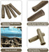 Titanium Spark Plug Wire Heat Shield & Sleeve - 2500F High Temp Protection, 8-Pack...