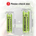 Rechargeable AA Batteries, Ni-MH Double A Solar Batteries High Capacity 1.2V Pre-Charged for Outdoor Solar Lights, String Lights?Pathway Lights(AA...