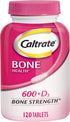 Caltrate 600 Plus D3 Calcium and Vitamin D Supplement Tablets, Bone Health Supplements for Adults - 120 Count...