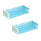 Detachable Plastic Tube Rack Set, 2pcs, Suitable for Tubes of Dia.?17mm, 50 Holes Test Tube Holder, for Classroom, Lab,TTRP50A2...