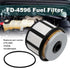 FD-4596 Fuel Filter Element 7.3L Powerstroke Diesel Replacement for Ford 2002-2003 E550 Super Duty 2000-2003 E450 Excursion 1999-2003 E350 F250 F3...