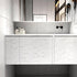 practicalWs Marble Contact Paper Peel and Stick, 15.7inch×118.1inch White Marble Wallpaper for Countertops Waterproof, Self Adhesive Removable Wal...