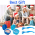 Denture Cleaner Box and Brush Set - 2 Pack Denture Bath Case with Basket + 2 Pack Denture Brush, Portable Denture Retainer Storage Box, False Teet...