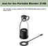 OTPEIR Personal Size Blender Charger, Portable Blender Charger, Battery Powered USB Blender Charger (Black)...