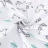 Pack and Play Sheets Fitted Mini Crib, Breathable Microfiber Stretchy Playard Sheets Fit for Graco Pack and Play, Lovely Bunny Mini Crib Fitted Sh...