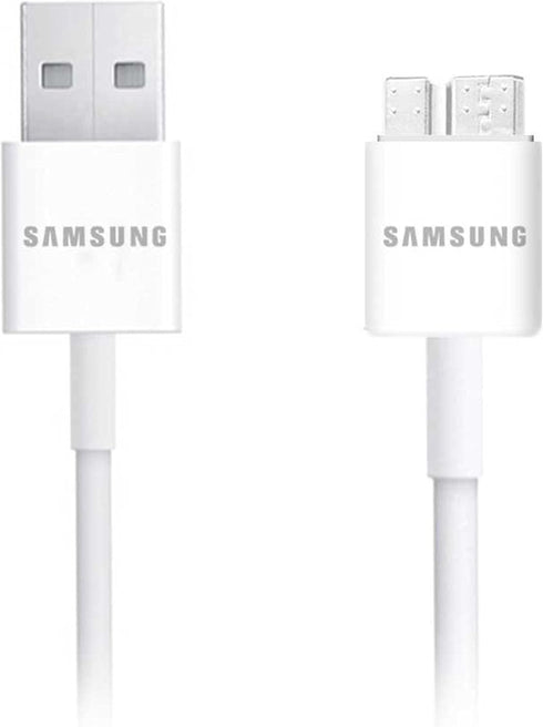 Samsung USB to 21Pin Data Cable for Galaxy S5 and Note 3 N9000, White (Non-Retail Packaging)...