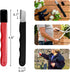 2 Pieces Garden Tool Sharpener, Garden Tool Blade Sharpener for Knife, Garden Knife Sharpener for Hedge Shears Scissors, Mini Sharpener for Garden...
