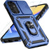 SunRemex for Samsung Galaxy A15 5G Case with HD Screen Protector,Samsung A15 5G Phone Case Built in Rotatable Metal Ring Holder Kickstand for Sams...